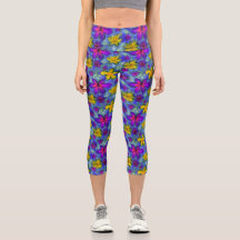 Country Dream Blume Florenz Capri Leggings