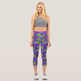 Country Dream Blume Florenz Capri Leggings