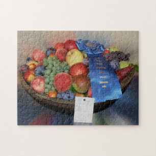 Country Fair Blue Ribbon Obstschale Puzzle