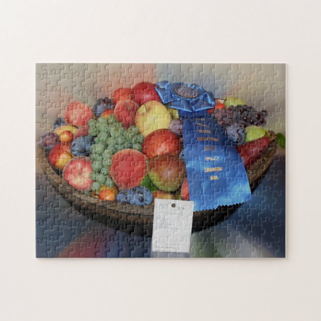 Country Fair Blue Ribbon Obstschale Puzzle (Horizontal)