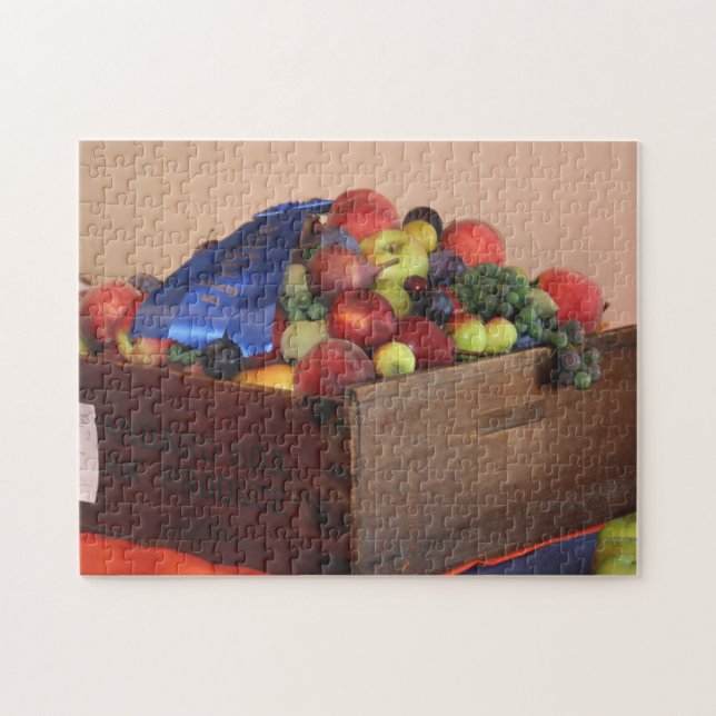 Country Fair Frucht Erster Preis Blue Ribbon Puzzle (Horizontal)