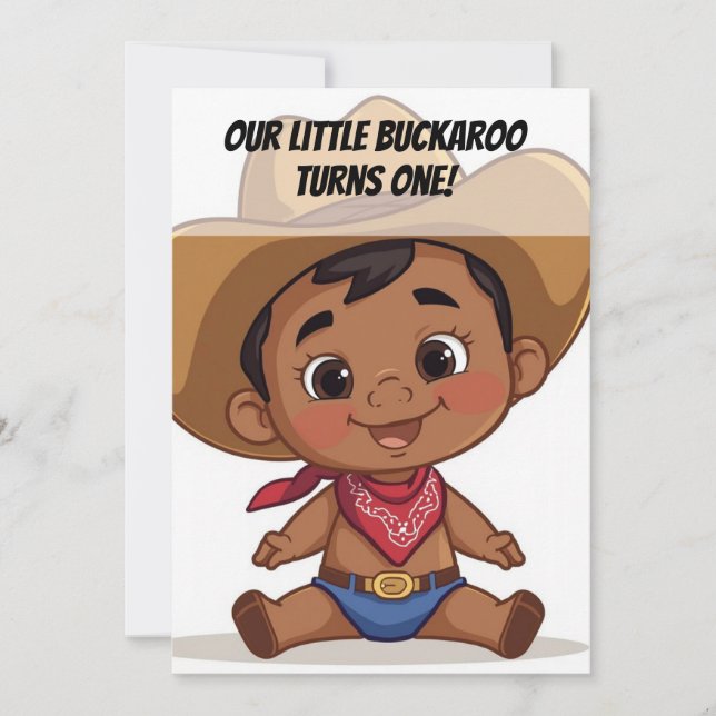 Country Farm Baby Birthday Invitation Einladung (Vorderseite)