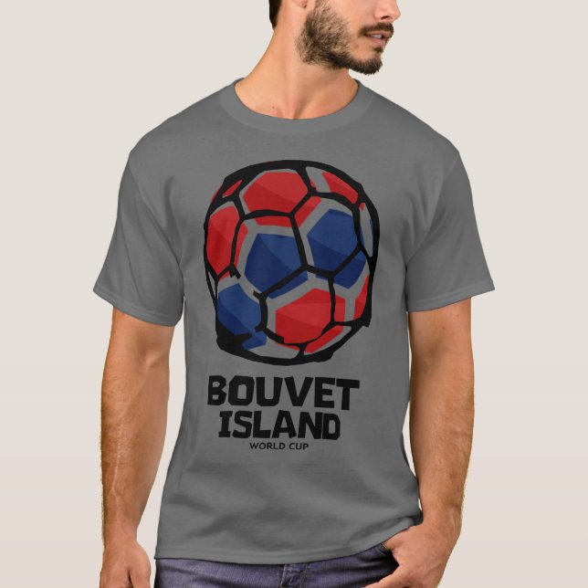 Country Flag Bouvet Island T-Shirt (Vorderseite)