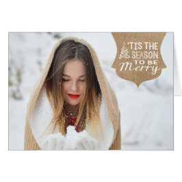 Country Foto Christmas Card