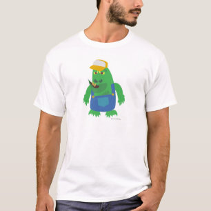 Country Fried Funny Cartoon Monster Charakter T-Shirt