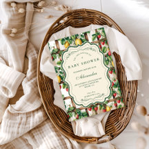 Country Fruit Garden Baby Shower