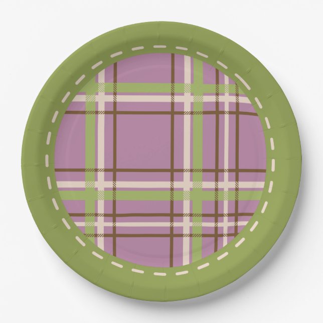 Country Garden Wedding Paper Plate Pappteller (Vorderseite)
