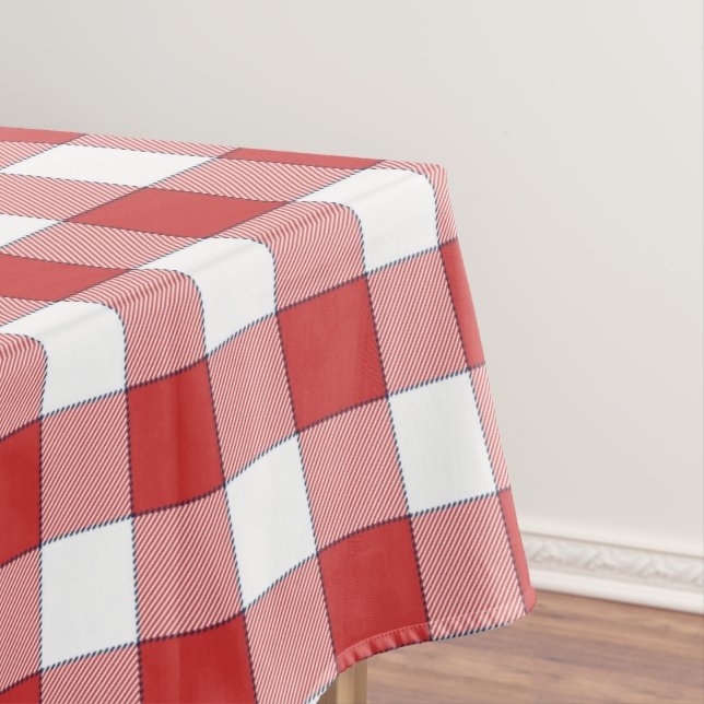 Country Gingham Pattern Tischdecke (Beispiel)