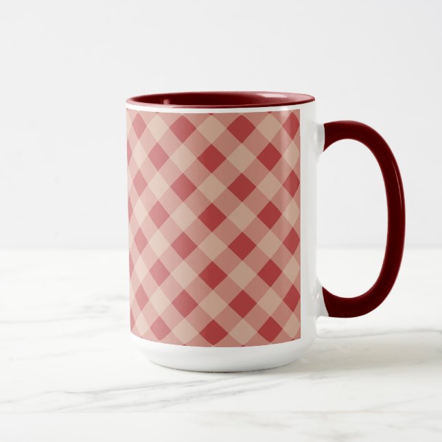 Country Gingham Tasse (Rechts)
