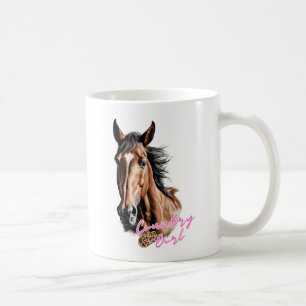 Country Girl Horse Tasse