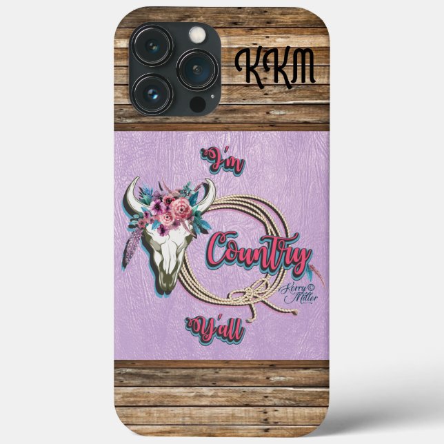 Country Girl iPhone Case (Rückseite)