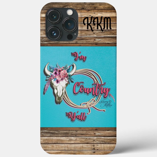 Country Girl iPhone Case (Rückseite)