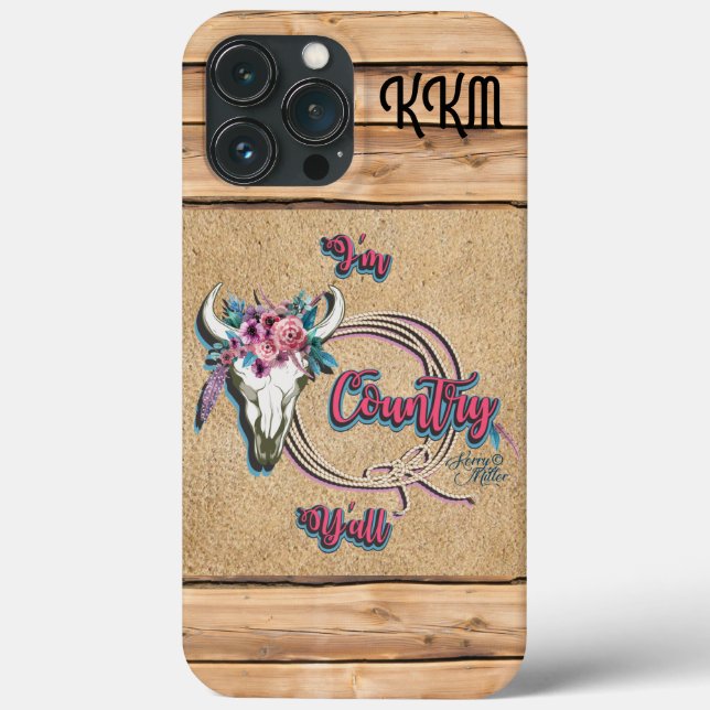 Country Girl iPhone Case (Rückseite)