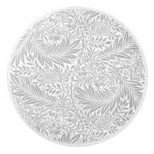Country Gray William Morris Leaf Pattern