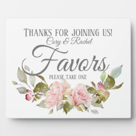 Country Hübsch Pink Roses Bouquet Favoriten Fotoplatte