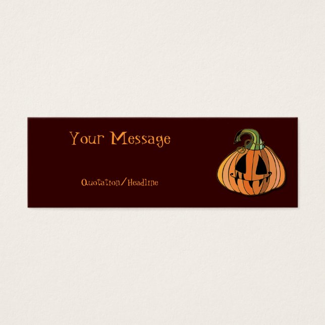 Country Jack-o-lantern Pumpkin (Vorderseite)