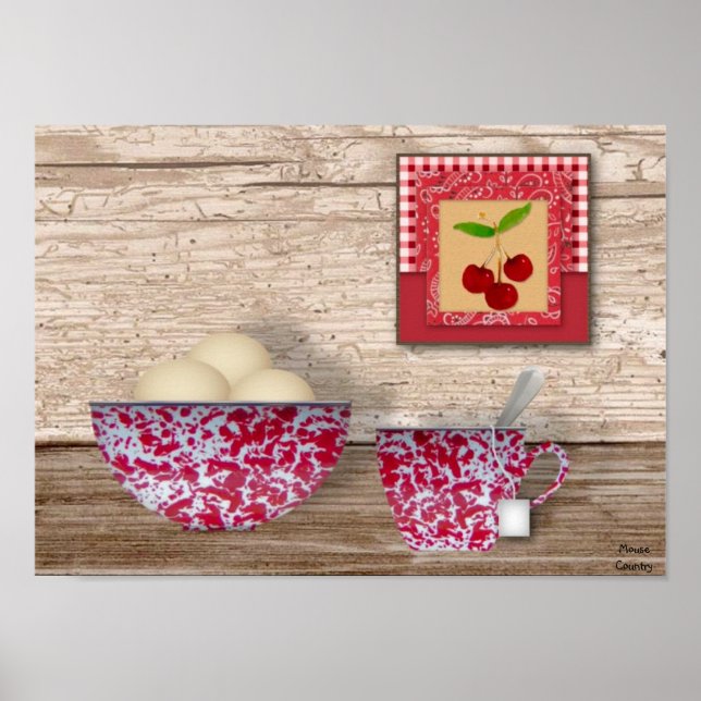 Country Kitchen Poster (Vorne)