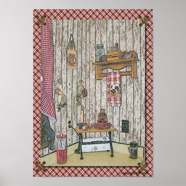 Country Kitchen Poster (Vorne)