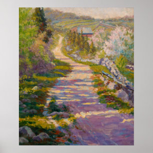 Country Lane von Newell Convers Wyeth Poster