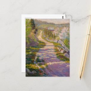 Country Lane von Newell Convers Wyeth Postkarte