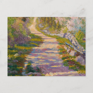 Country Lane von Newell Convers Wyeth Postkarte