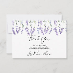 Country Lavendel danke Ihnen Karten