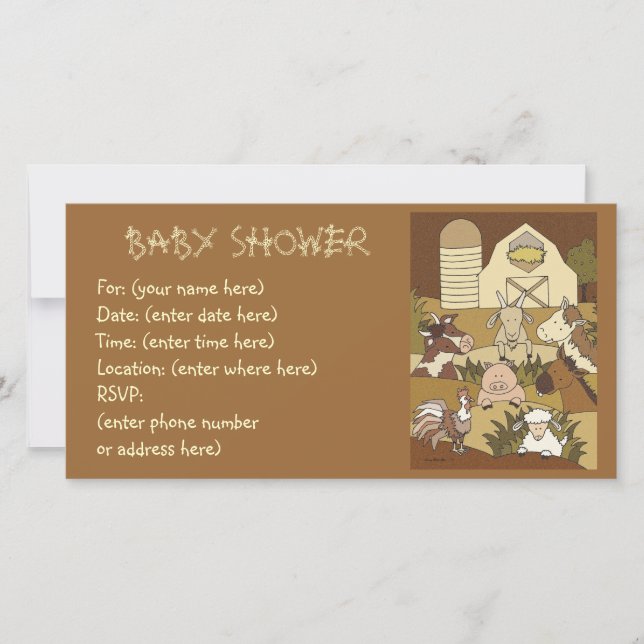 Country Life 21 Babydusche (Vorderseite)