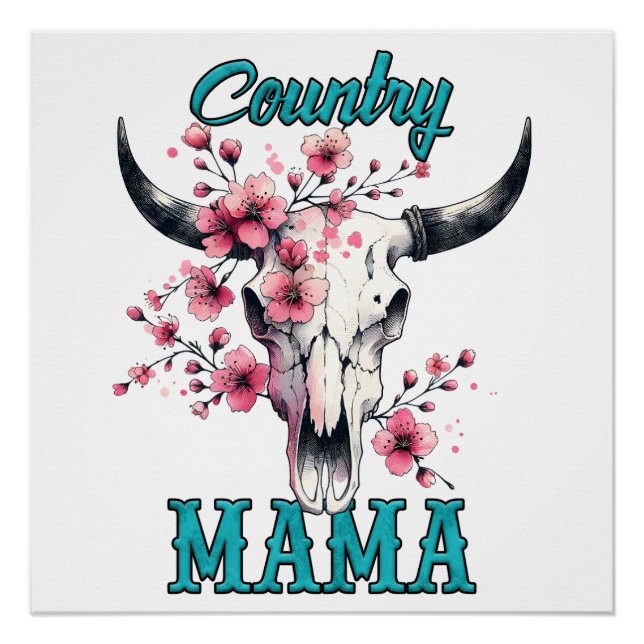 Country Mama Poster (Vorderseite)