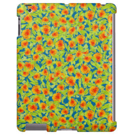 Country Marigolds auf Blue Case Mate iPad