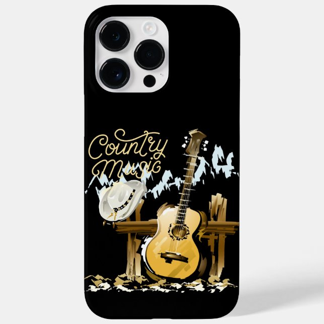 Country Music Case-Mate iPhone Hülle (Rückseite)