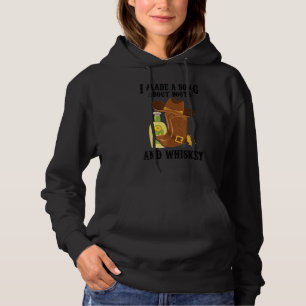 Country Music Ich habe ein Lied über Stiefel und W Hoodie