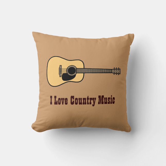 Country Music Kissen (Vorderseite)