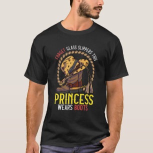 Country Music Princess Cowgirl Boots Rodeo Prinzen T-Shirt
