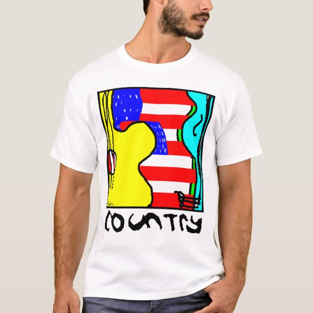 Country Music T-Shirt (Vorderseite)
