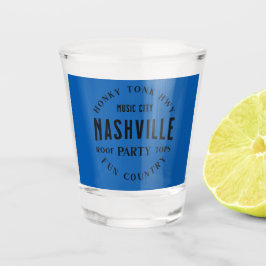 Country Music Whiskey Shot Glass Nashville Party Schnapsglas