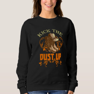 Country Music wirbelt den Staub im Westen Sweatshirt