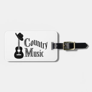 Country Musik Gepäckanhänger