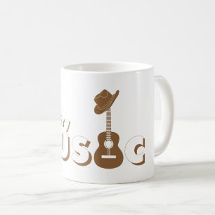 Country Musik Kaffeetasse