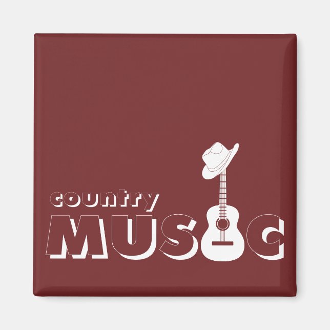 Country Musik Magnet (Vorne)