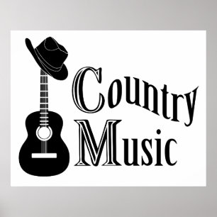 Country Musik Poster