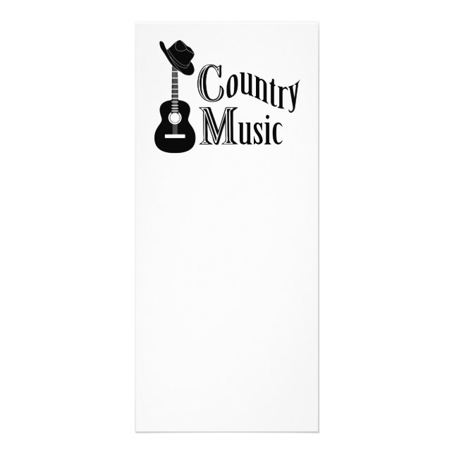 Country Musik Werbekarte (Vorne)