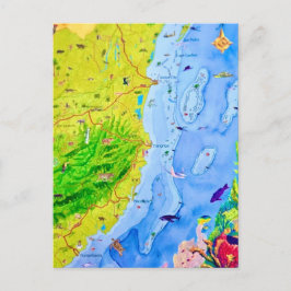 Country of  Belize Postcard Postkarte