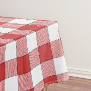 Country Picnic Red Gingham Tischdecke