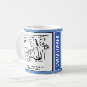 Country Pub mit Plowmans Mittagessen. Kaffeetasse