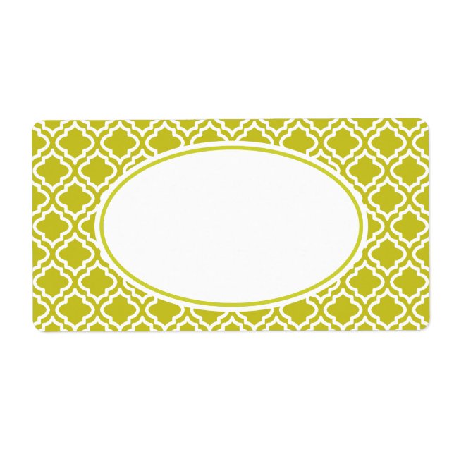 Country Red Kitchen Labels (Vorne)