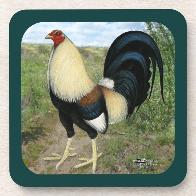 Country Road Gamecock Untersetzer (Vorderseite)