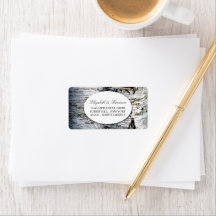 Country Rustic Birch Tree Hochzeit