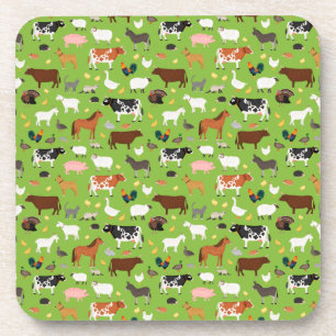 Country Style Glass Cutting Board - Küchendesign Getränkeuntersetzer
