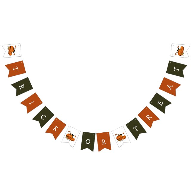 Country Style Halloween Wimpelkette (Alle)