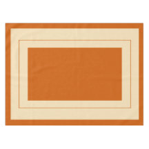 Country style, verbrannt orange, neutrale Baumwoll